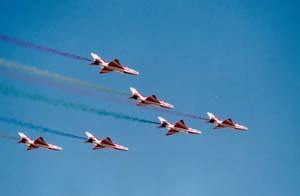 中国空军“八一”98中国航展上首次公开表演The first-time public appearance of China Air Force's