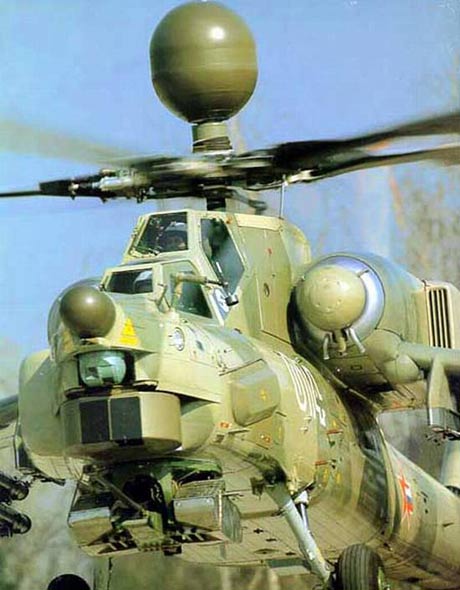 图文:俄制米-28N浩劫攻击直升机