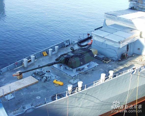 武器纵横:安装在军舰上的陆军火炮(组图)