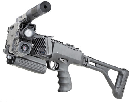 图文:以色列新武器拐弯枪