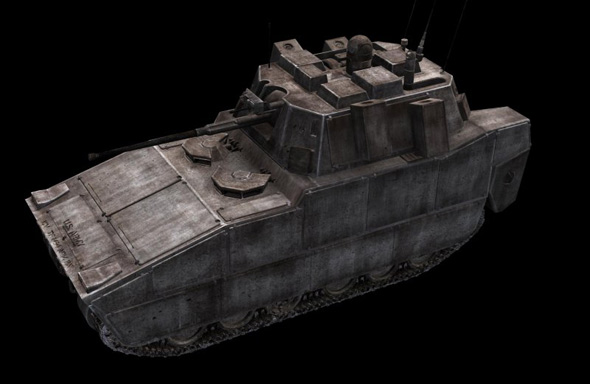 图文：美国陆军FCS有人驾驶车辆的运兵车