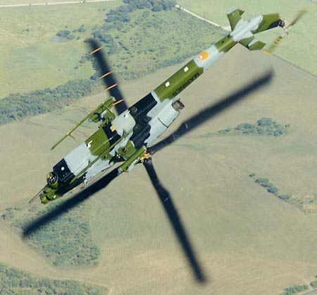 树梢杀手：争霸第五空间的武装直升机(组图)