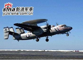 美海军试验老龄E-2C飞机空中加油能力(组图)
