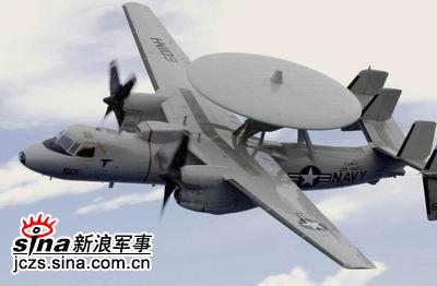 美海军试验老龄E-2C飞机空中加油能力(组图)