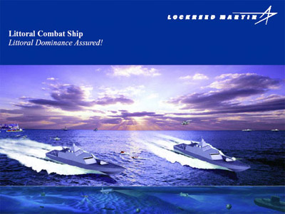 美国海军濒海战斗舰的单舰成本将超过2.2亿美元