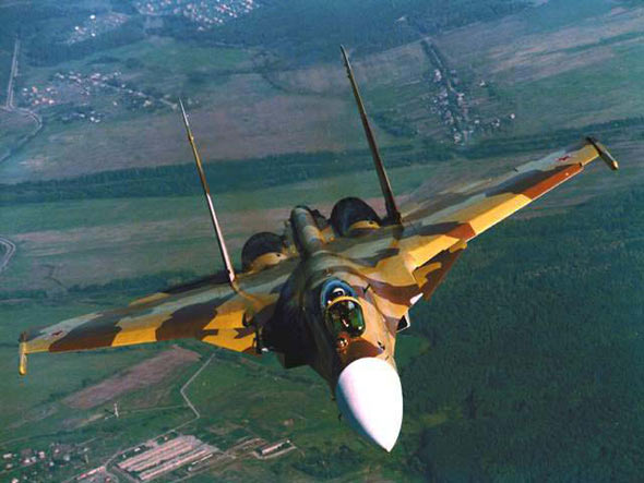 图文：俄罗斯战机中机动性最好的苏-37战机