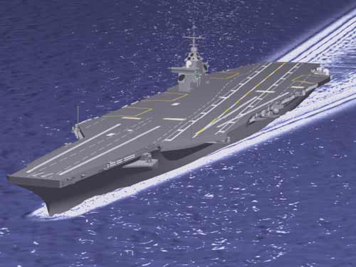 诺•格公司用虚拟现实技术为美国设计新航母(图)