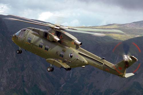 图文：陆军型欧洲EH101直升机