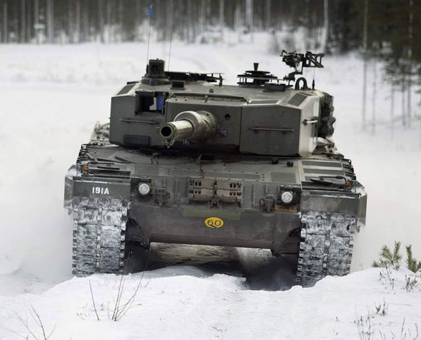 图文：德制豹IIA4型主战坦克