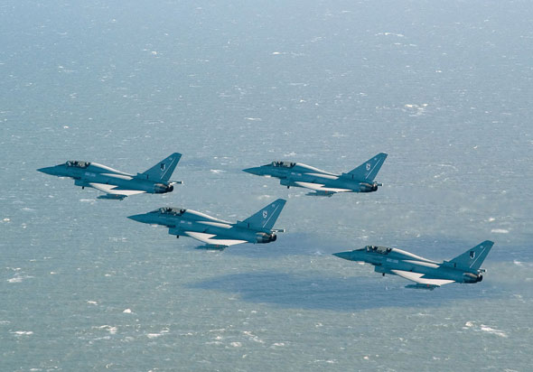 英空军首支台风战机中队将于07年形成战力(图)