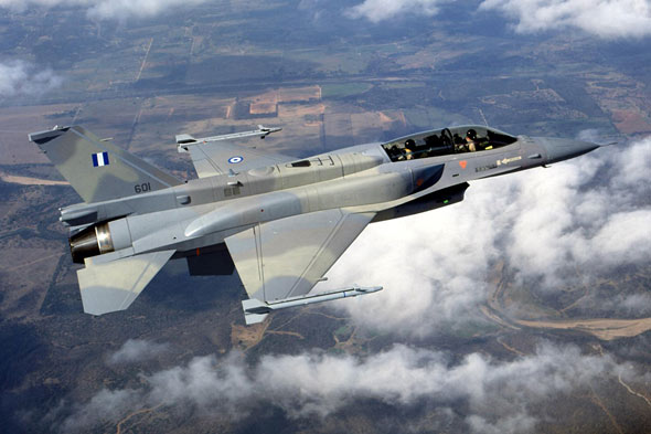 希腊空军为其F-16多用途战斗机订购弹药(附图)