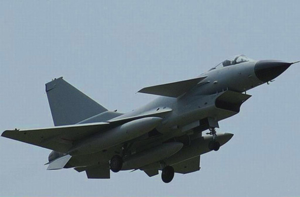 图文：中国自研歼十战机绰号“猛龙”