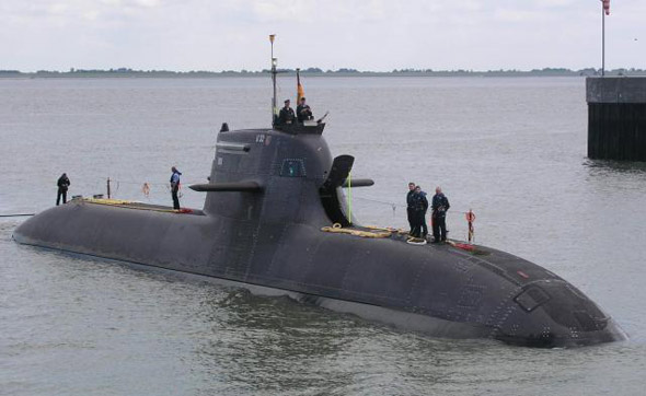 德海军燃料电池潜艇创连续潜航时间新纪录(图)