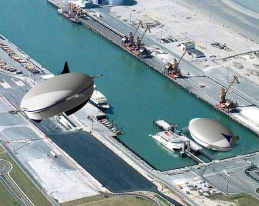 美军海象大型运输飞艇项目将被终止(附图)