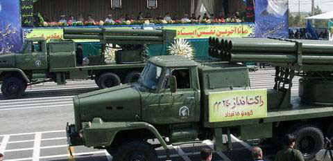 伊朗Fadjr-5火箭炮系统更换新式底盘(附图)