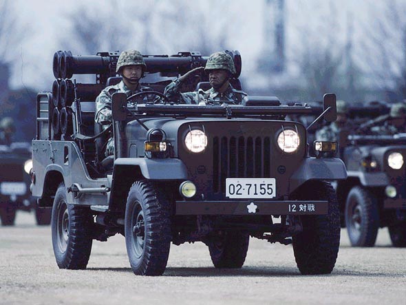 图文：日本79式重马特反坦克导弹