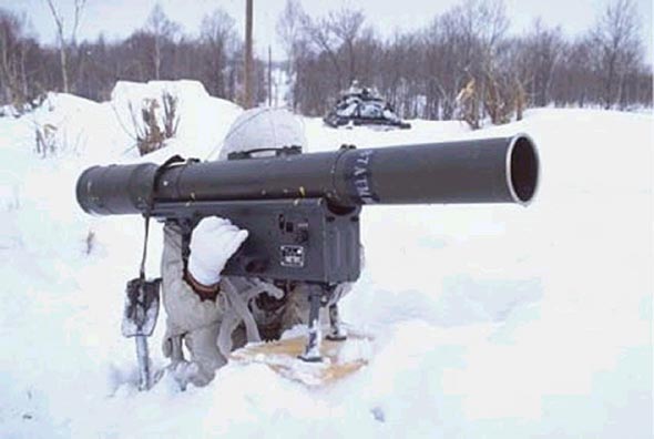 图文：日本87式中马特反坦克导弹