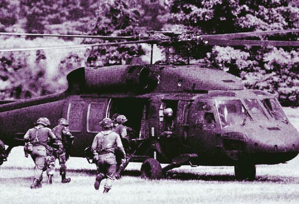 图文：日本陆航直升机