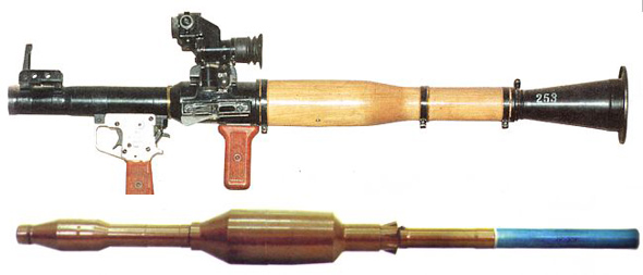 图文：RPG-7V火箭筒与RPG-7VR化学动能战斗部
