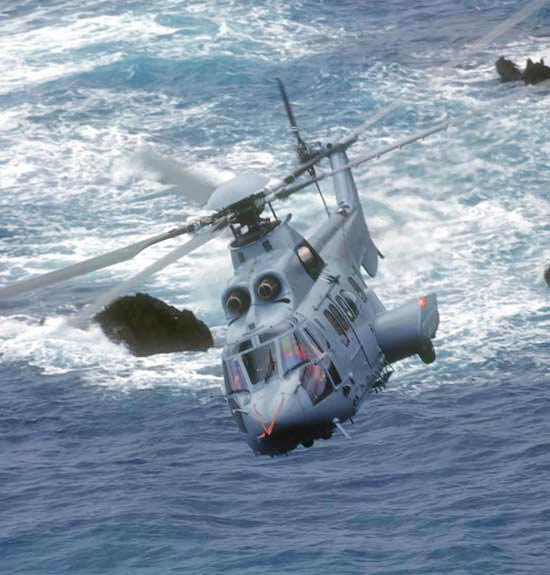 法国空军EC725直升机服役用于搜索援救(图)