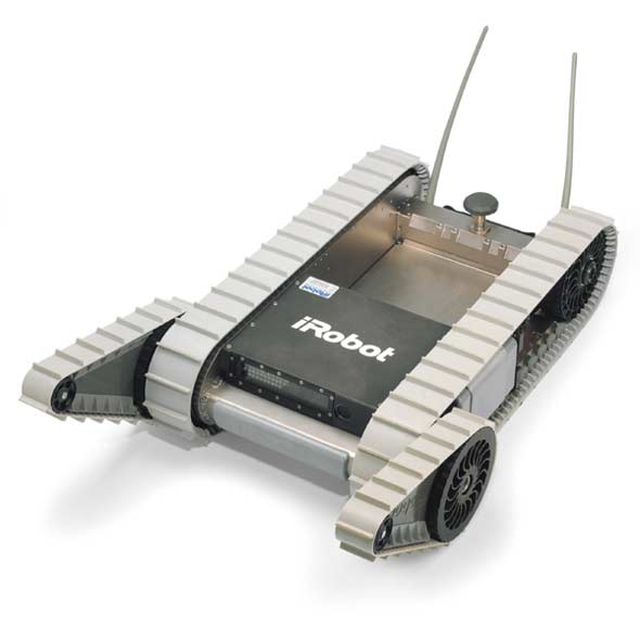 图文：排雷机器人的底盘装置