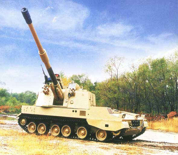 图文：PLZ-45是中国第二代自行榴弹炮