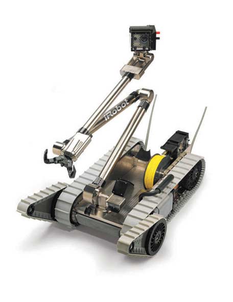 组图：美国公司为驻伊士兵制作排雷机器人