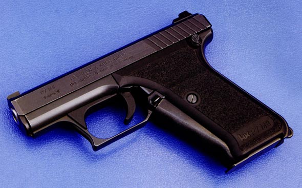 图文：德国HKP7M8手枪左视图