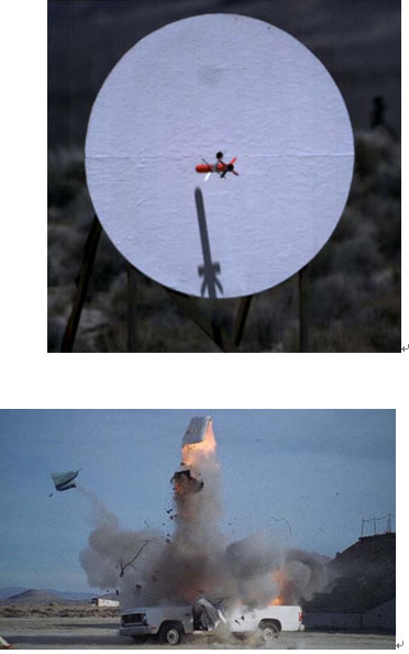 美国试验世界上最小制导导弹命中目标(组图)