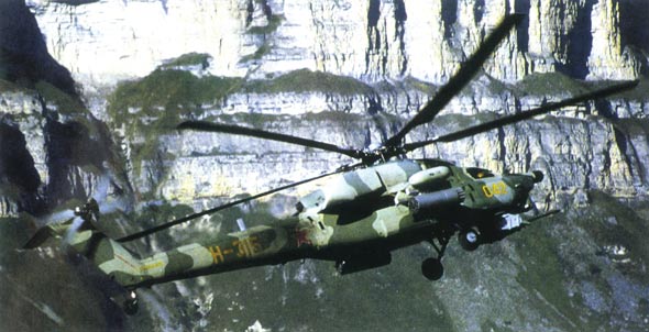 图文:俄制米-28A“浩劫”攻击直升机