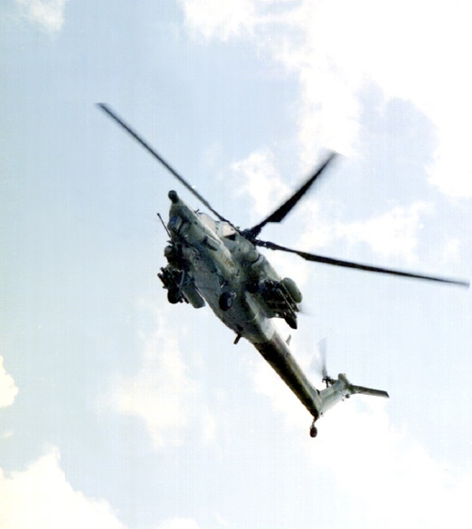 俄新型米-28H攻击直升机投入批量生产(图)