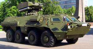 乌克兰研制出新型BTR-4轮式装甲输送车(图)