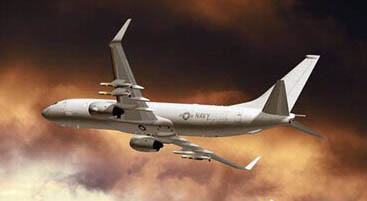 美海军P-8A飞机雷达系列编号命名为APY-10(图)