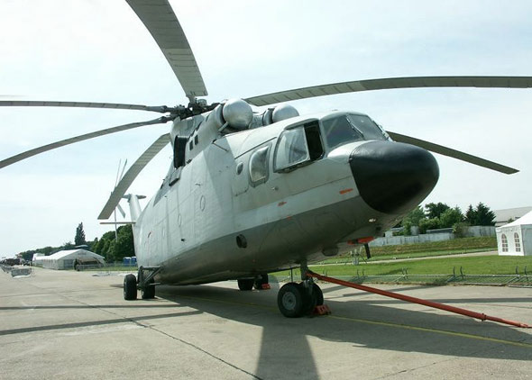 俄法将联合改进和生产米-26重型运输直升机(图)