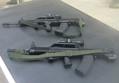 国产95式5.8mm与99式5.56mm枪族区别详解(组图)