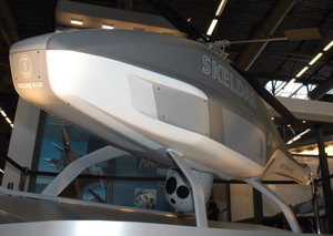 瑞典萨博公司展出SkeldarV-150垂直起降无人机