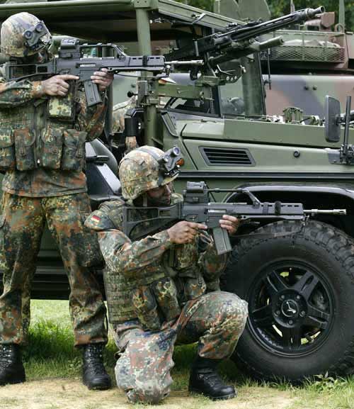 德国陆军发展IdZ未来士兵系统增强型号(图)