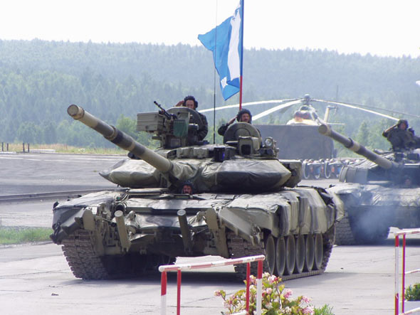 俄展出新型斗篷坦克伪装系统美国想购买(图)