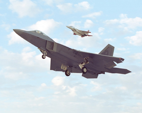 美空军已接收装备74架F-22A猛禽型战机(图)