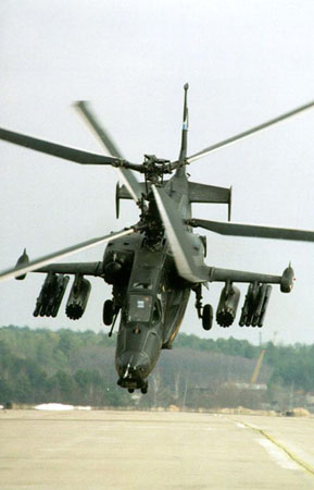 俄军工将重新开始制造卡-50黑鲨直升机(图)