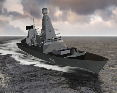 英国欲将45型驱逐舰打造为全能武士(组图)