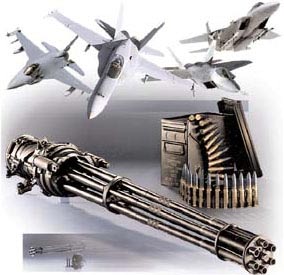 美海军F/A-18E/F装备M61A2机炮系统(组图)