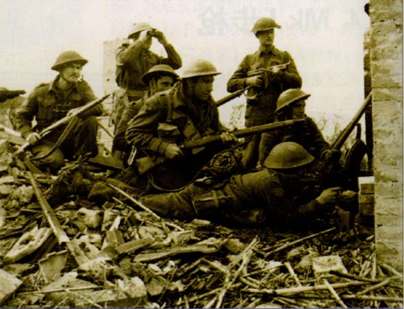 图文:1943年在意大利作战的加拿大第48高地师