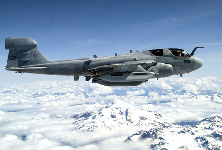 EA-6BICAP-3电子战飞机用途得到拓展(图)