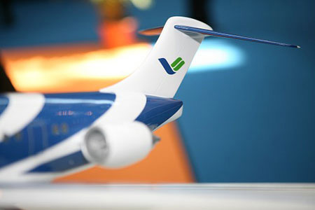 ARJ21飞机模型